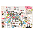動物園園内地図・イラストマップ　制作実績